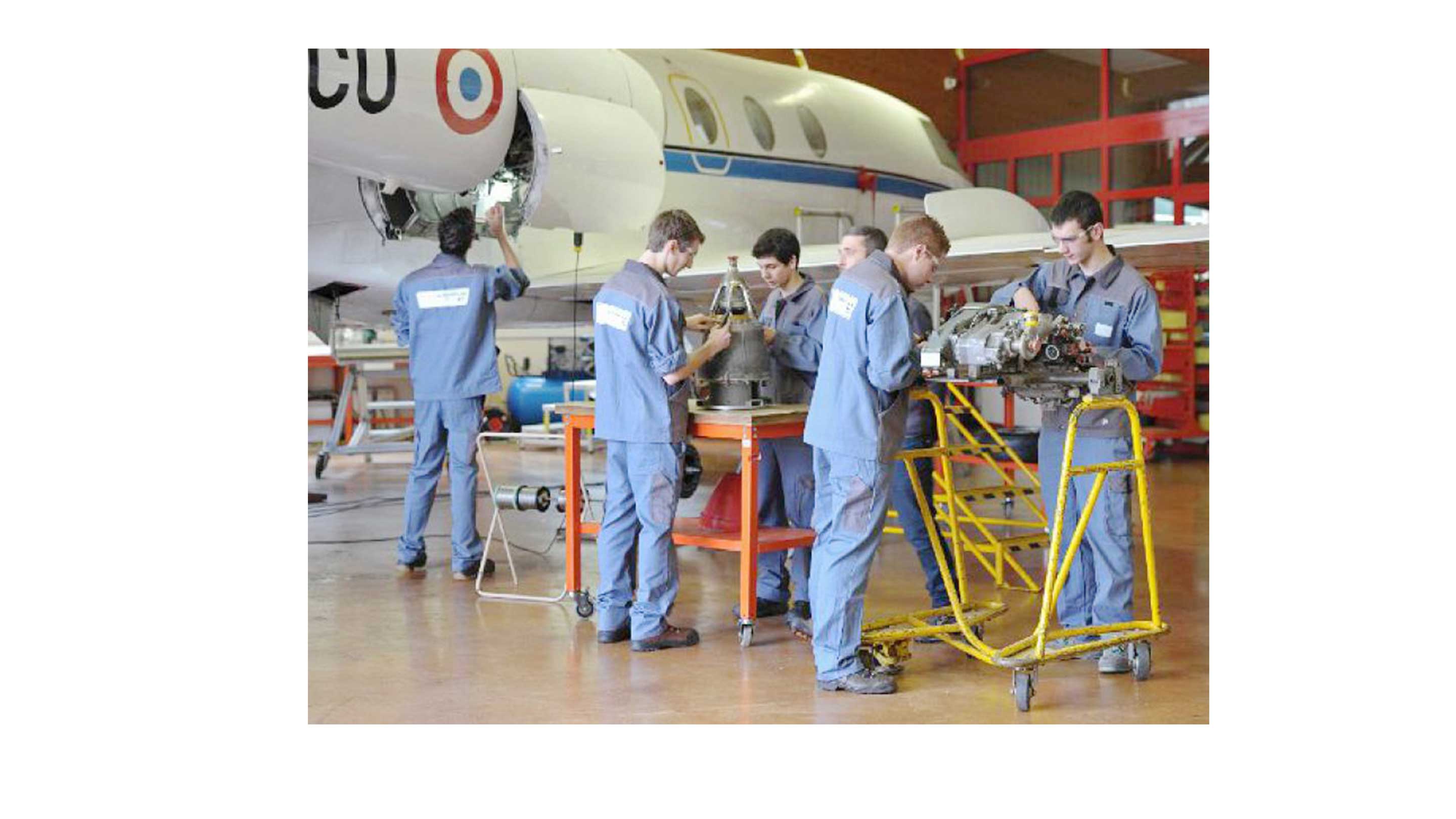 Bac pro franco-allemand l’Aérocampus de Lastresne (33)