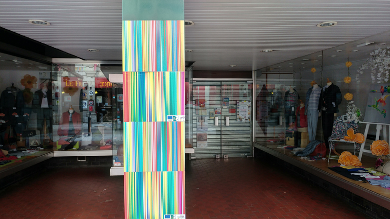 Signalétique polychrome