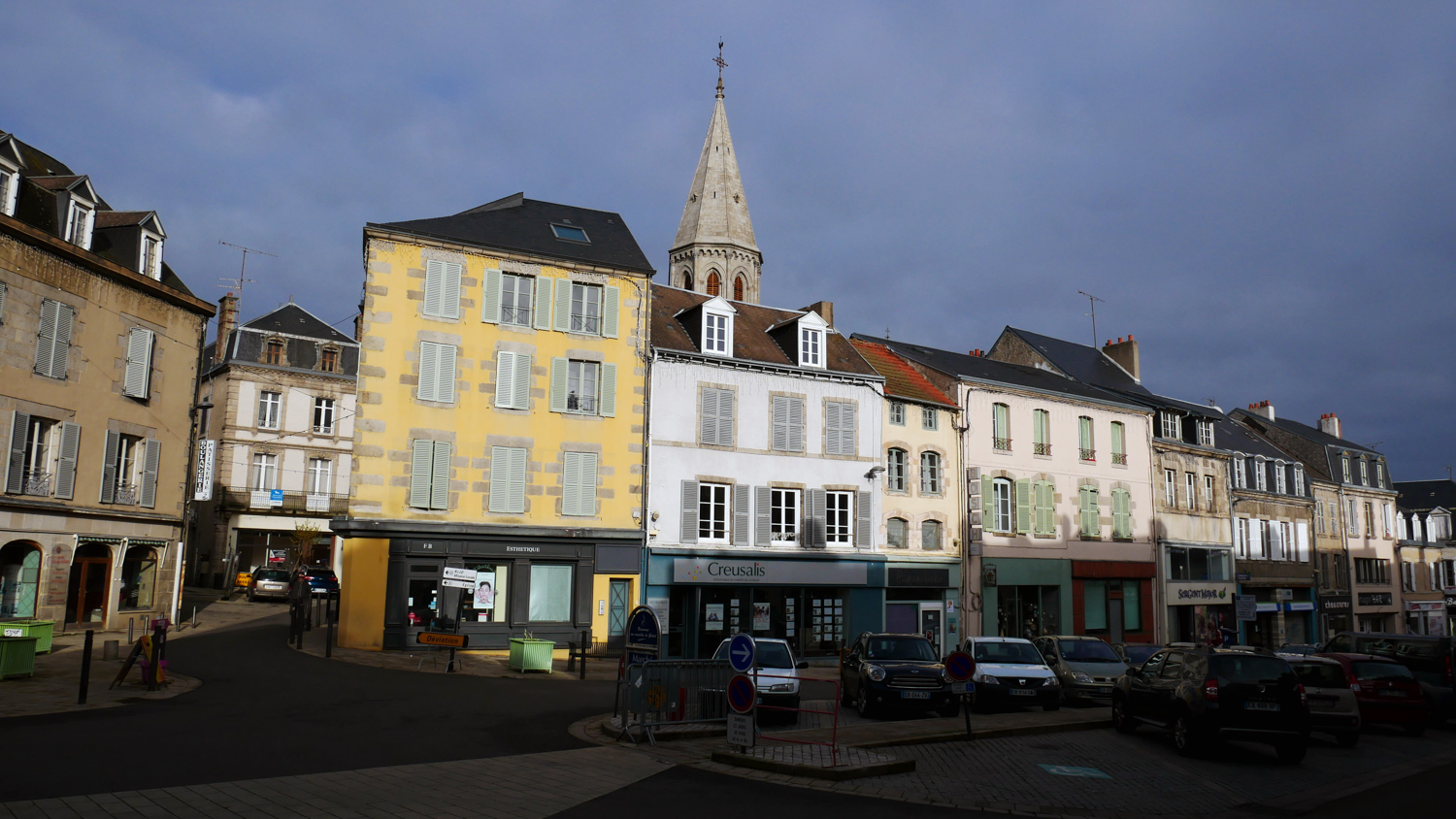 Guéret, place du marché