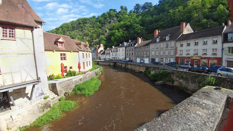Depuis le pont de la Terrade