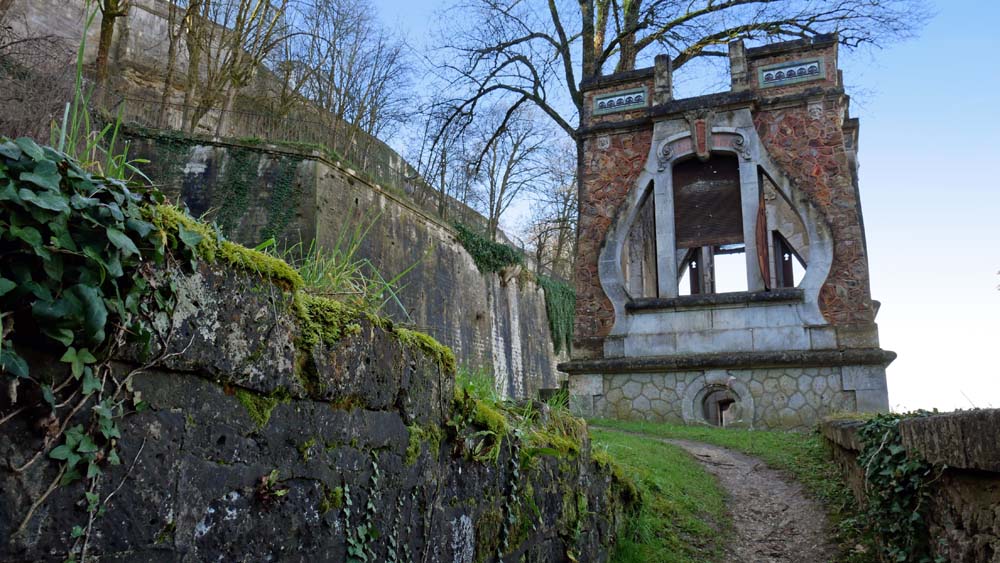 Une gloriette, construite pour la fille du marquis de Malet
