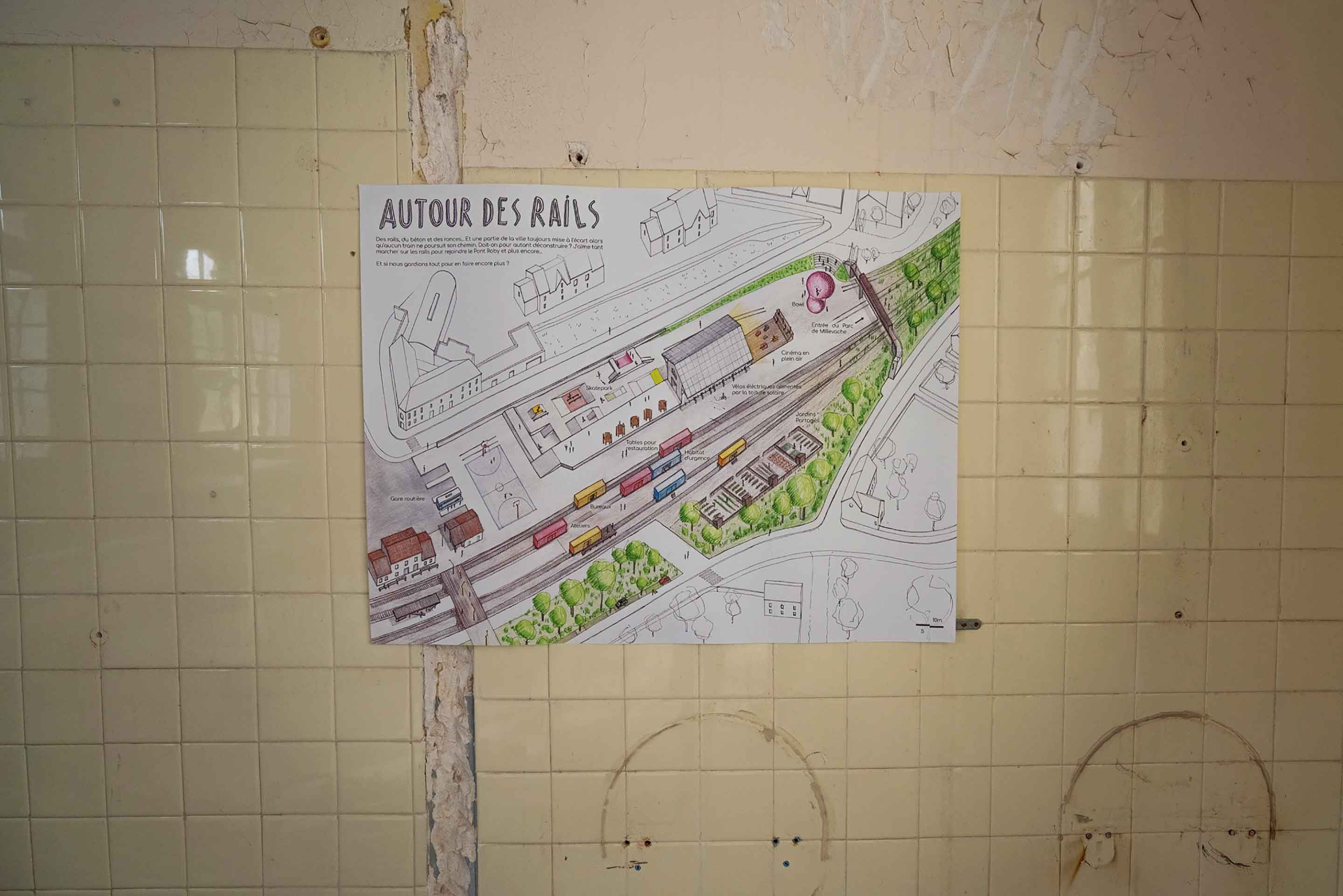 Photo du projet de réaménagement du quartier