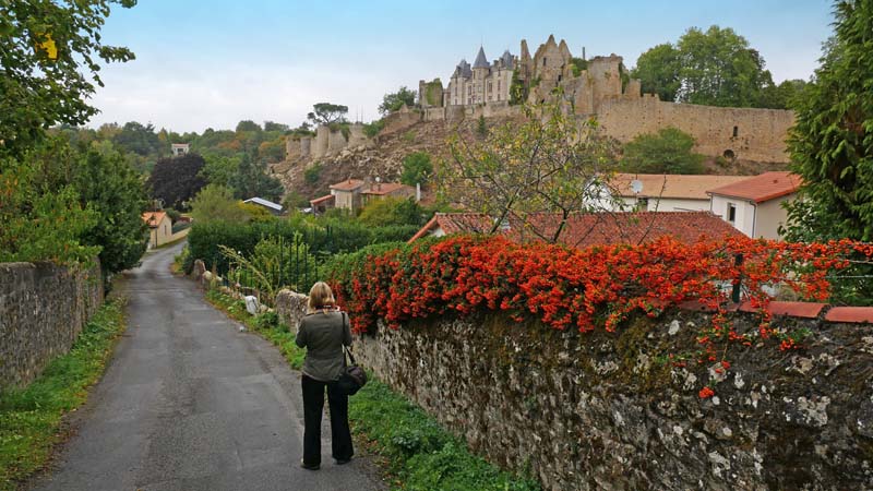 Vue sur le château