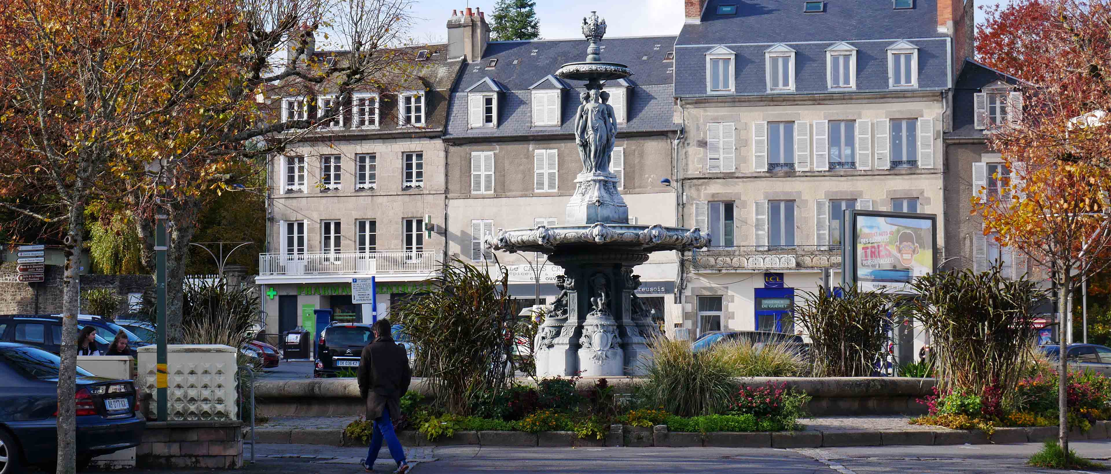 Gueret - Fontaine à sec