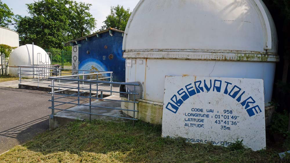 Entrée de l’observatoire de Dax