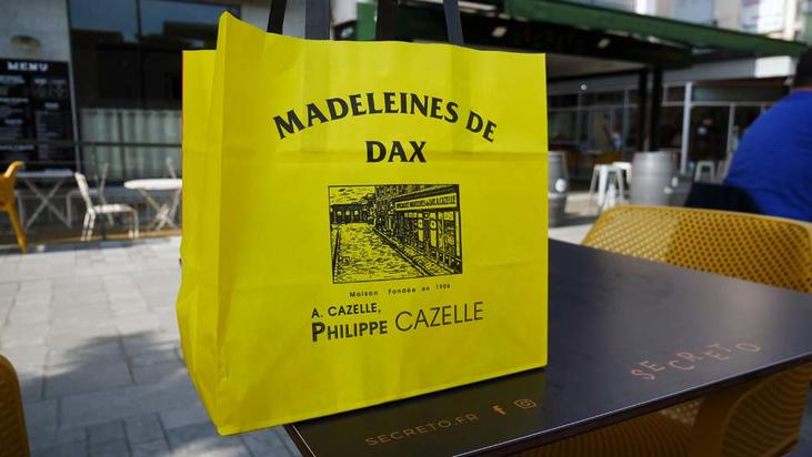 Les madeleines de la maison Cazelle