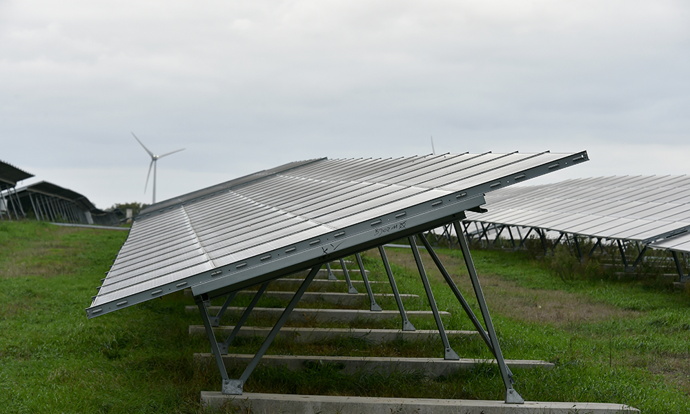 Batterie de stockage parc photovoltaïque