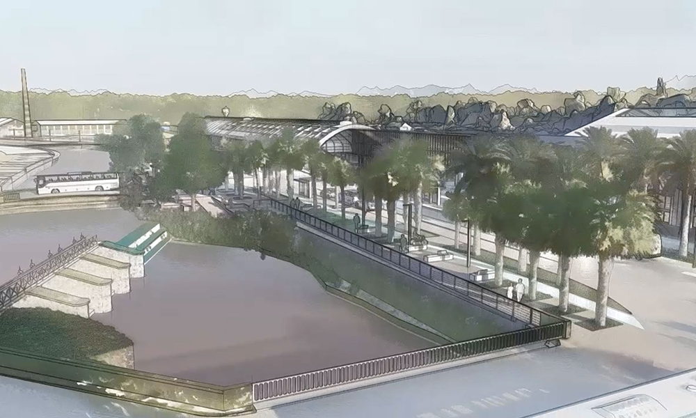 Projet halles Sernam Pau