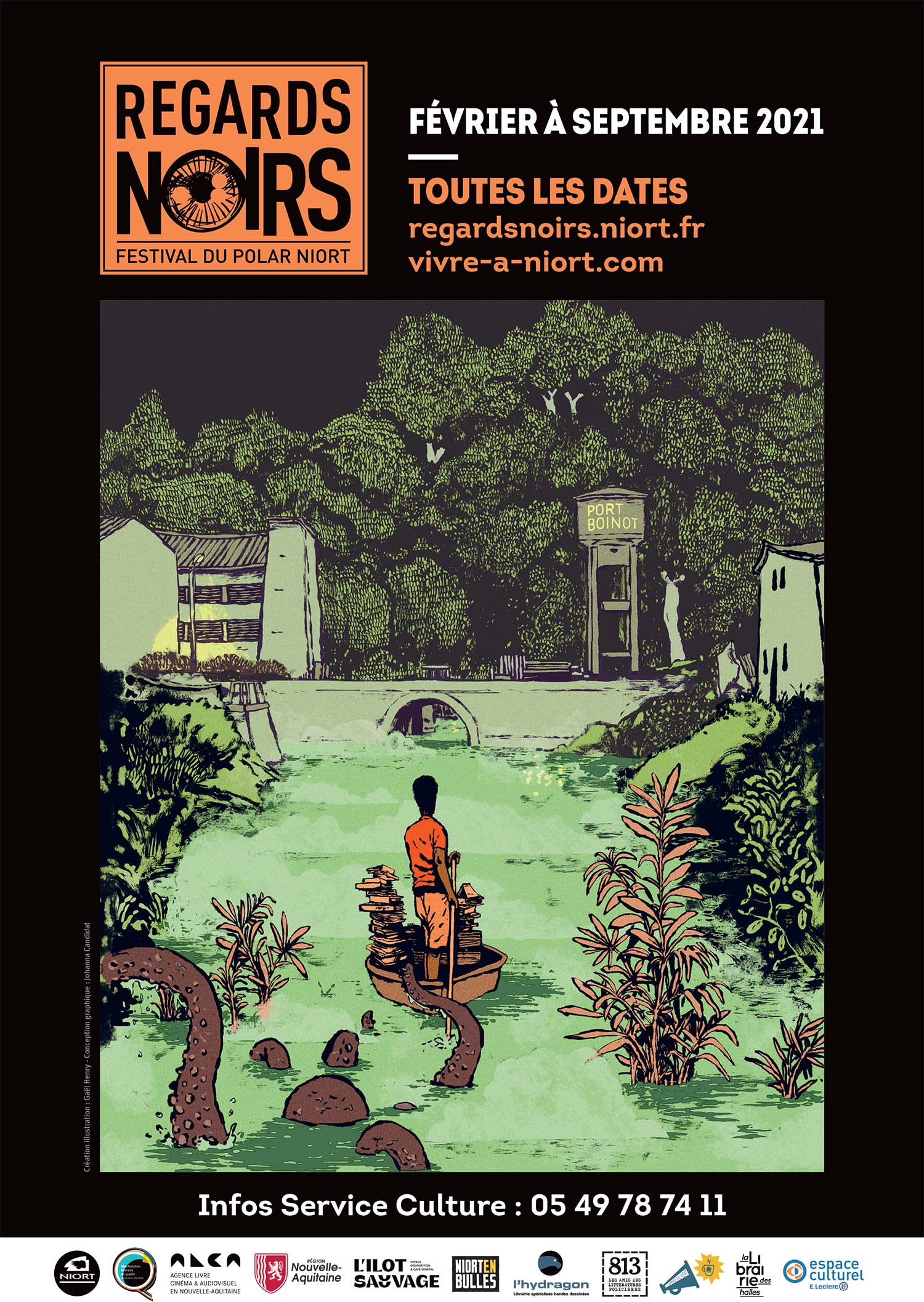 regards noirs 2021 - affiche