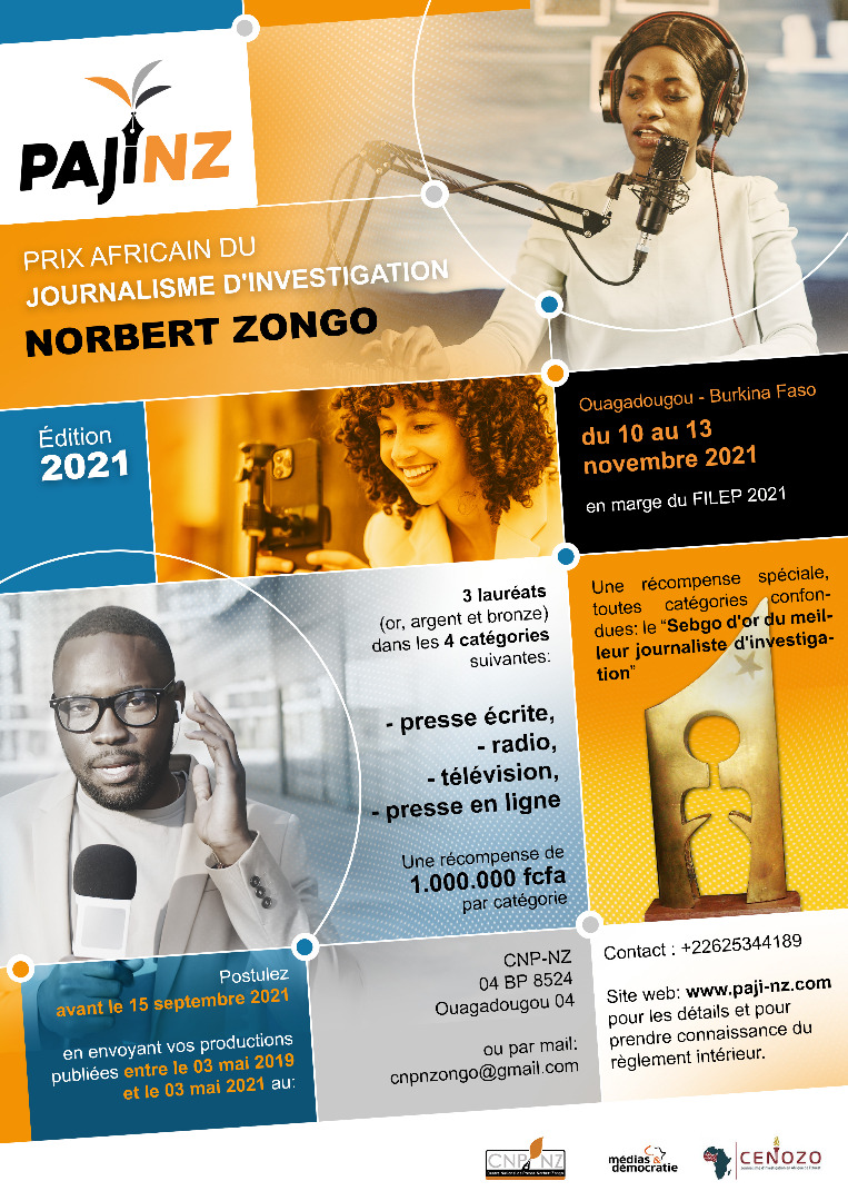 Présentation 2021 du Prix africain du journalisme PAJI-NZ