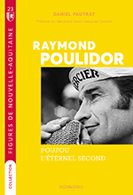 couverture d'ouvrage avec photo portrait de profil de Poulidor