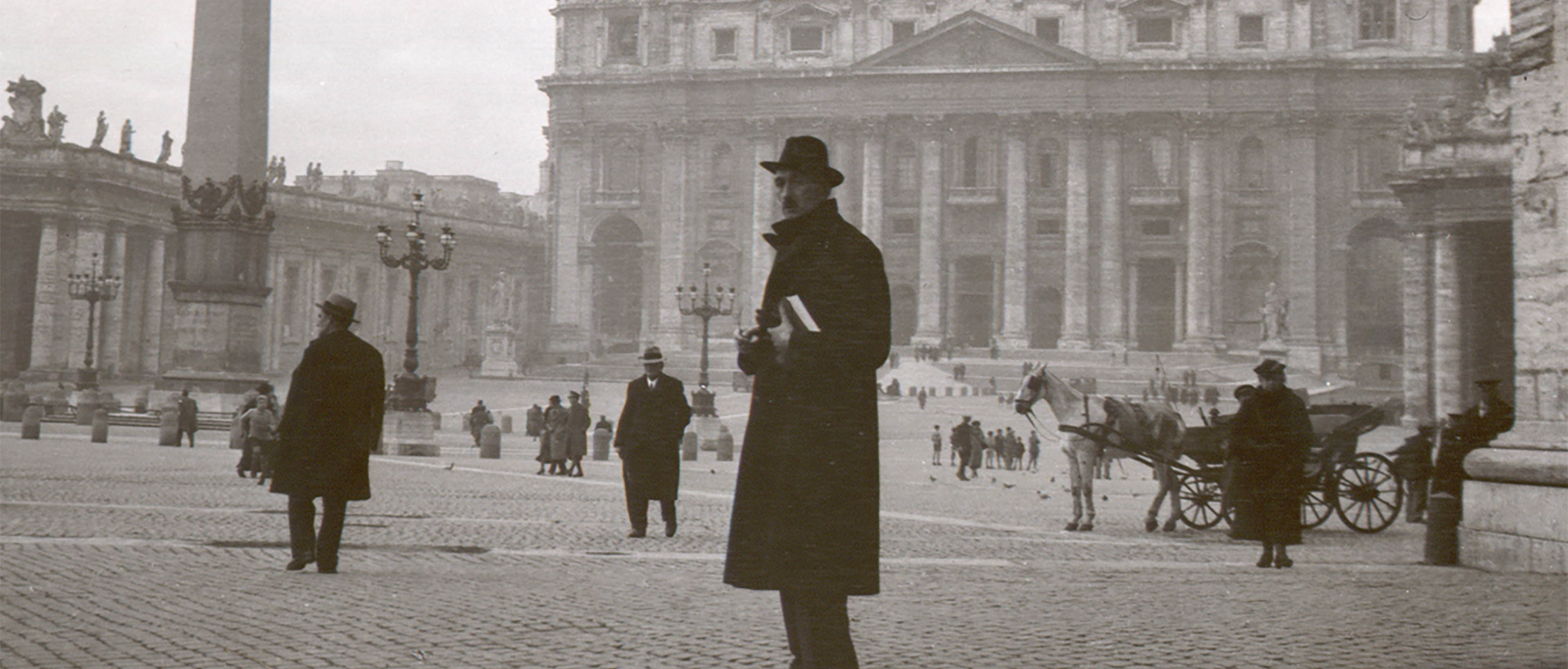 Photo noir et blanc françois Mauriac 
