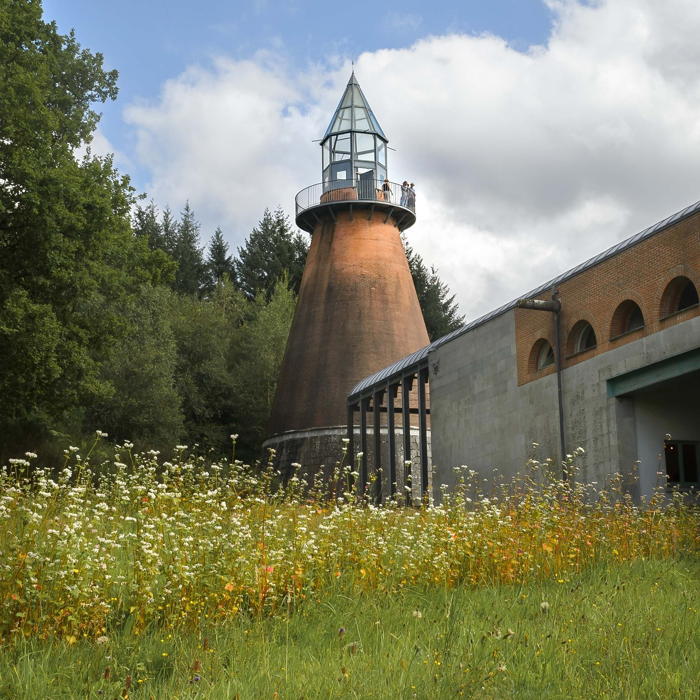 Le Centre International d'Art et du Paysage au lac de Vassivière
