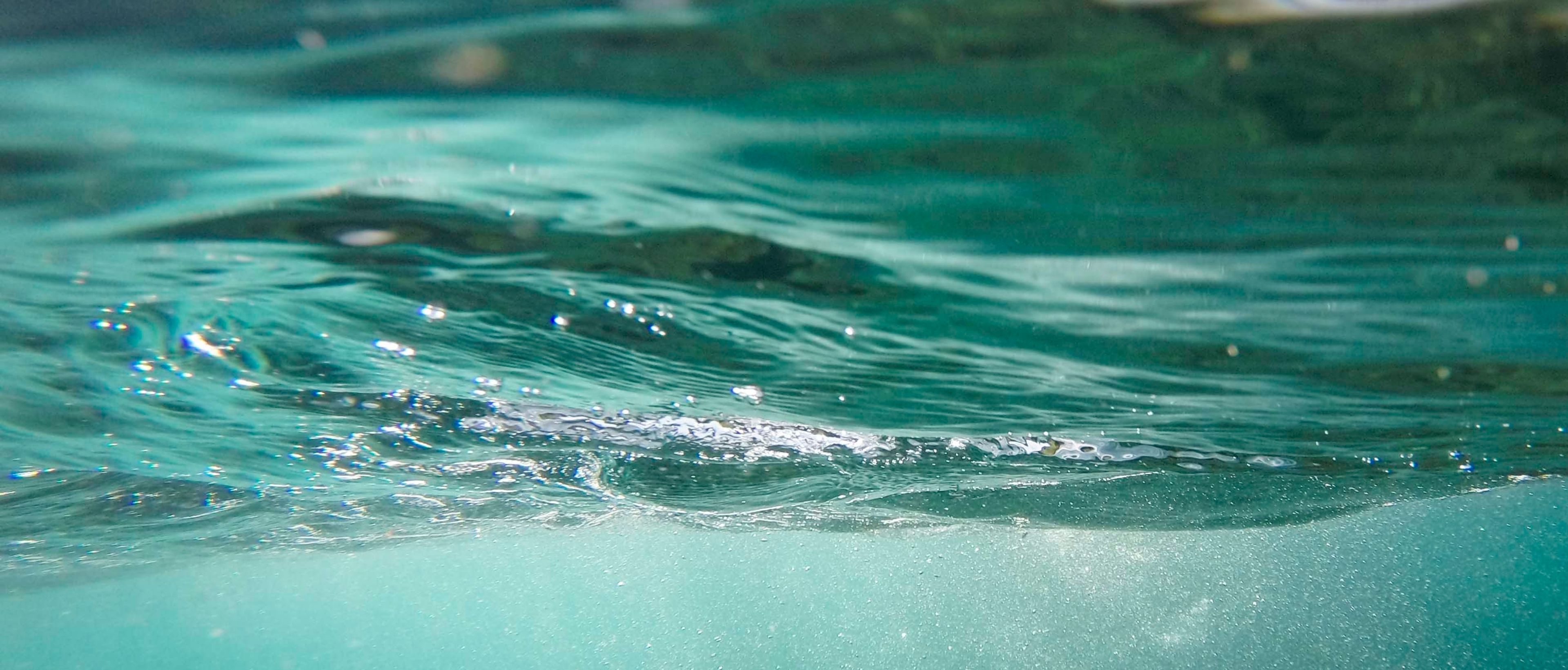 Une vague d'eau