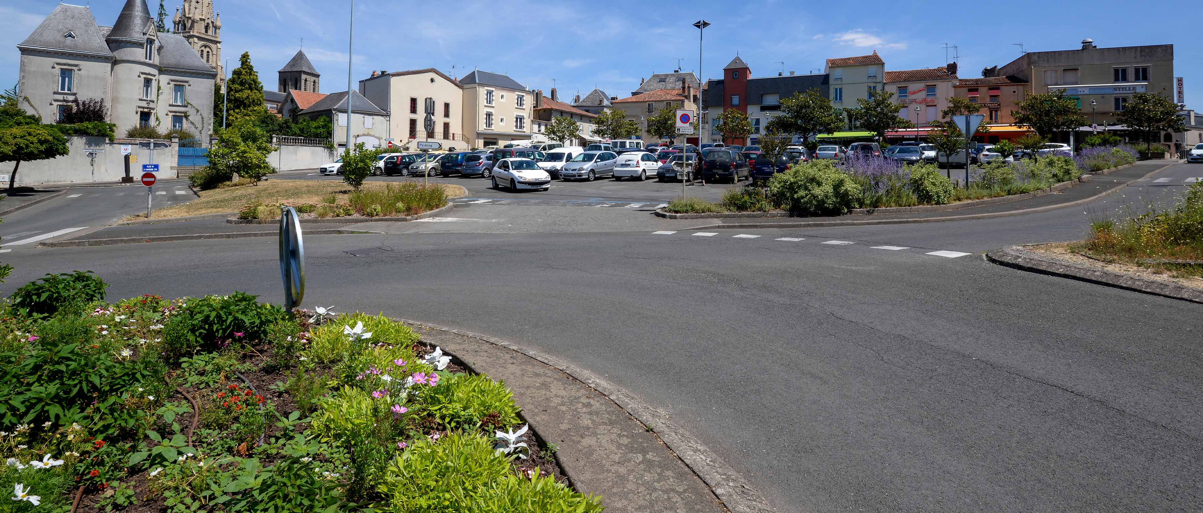 aménagements végétales en cœur de ville