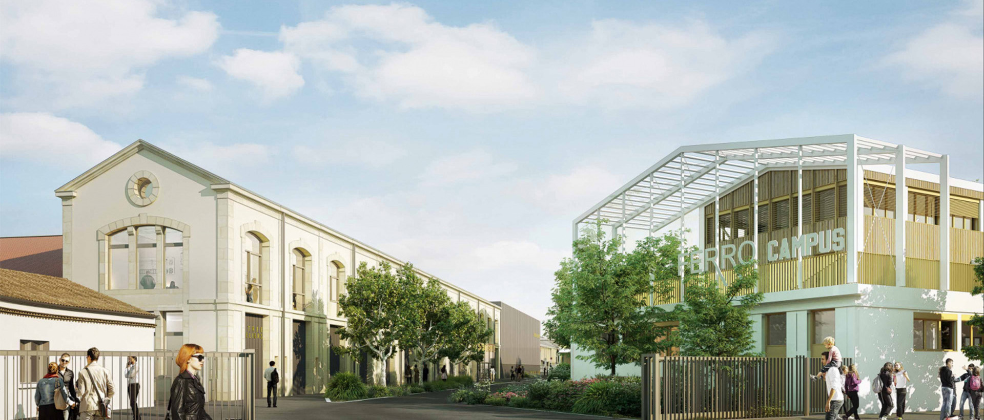 vue du futur campus