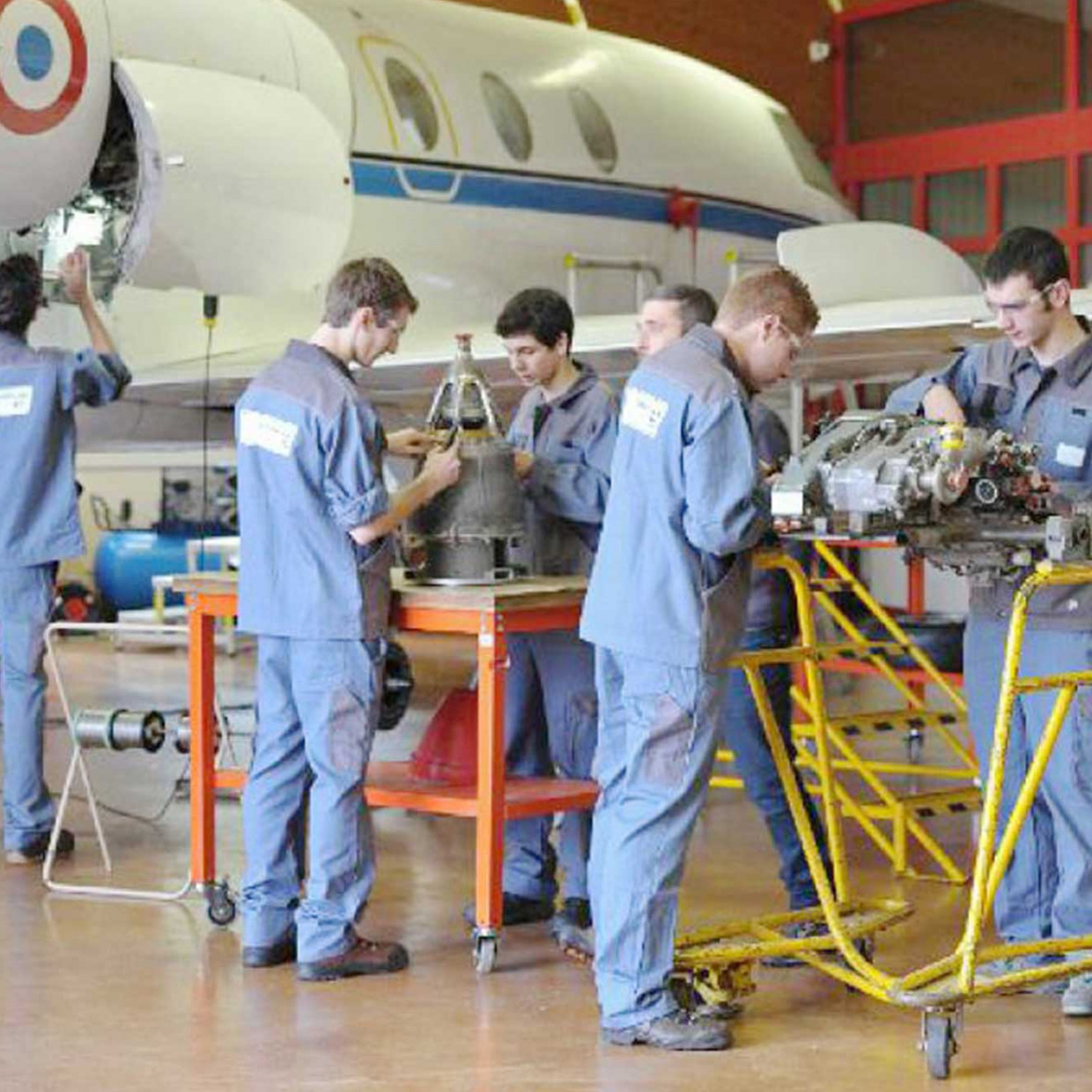 Bac pro franco-allemand l’Aérocampus de Lastresne (33)