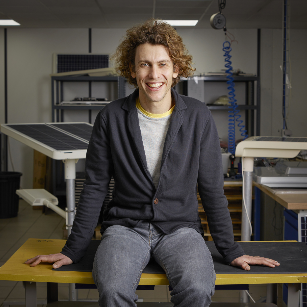 Thomas Samuel fondateur et PDG de la start-up Sunna Design