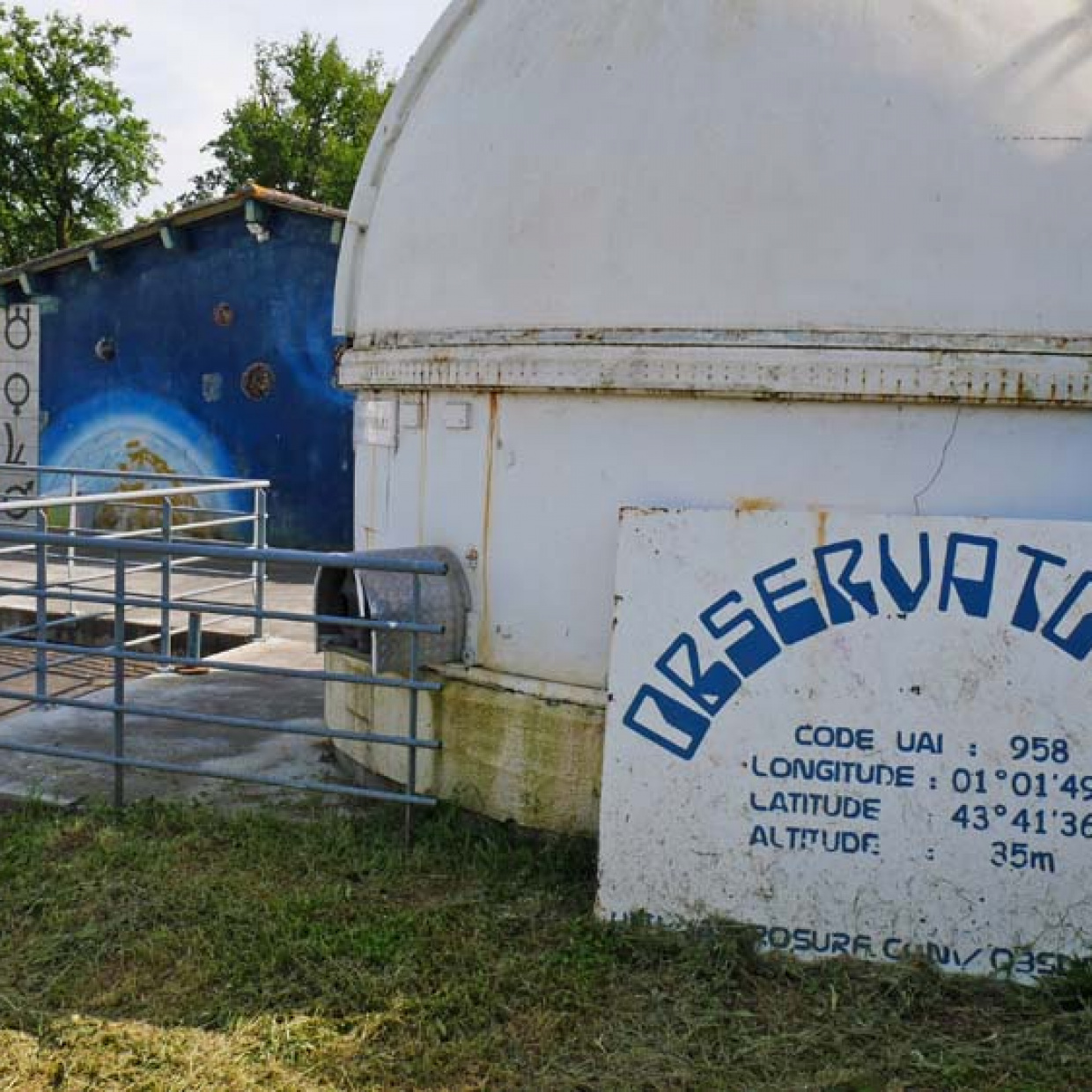 Entrée de l’observatoire de Dax