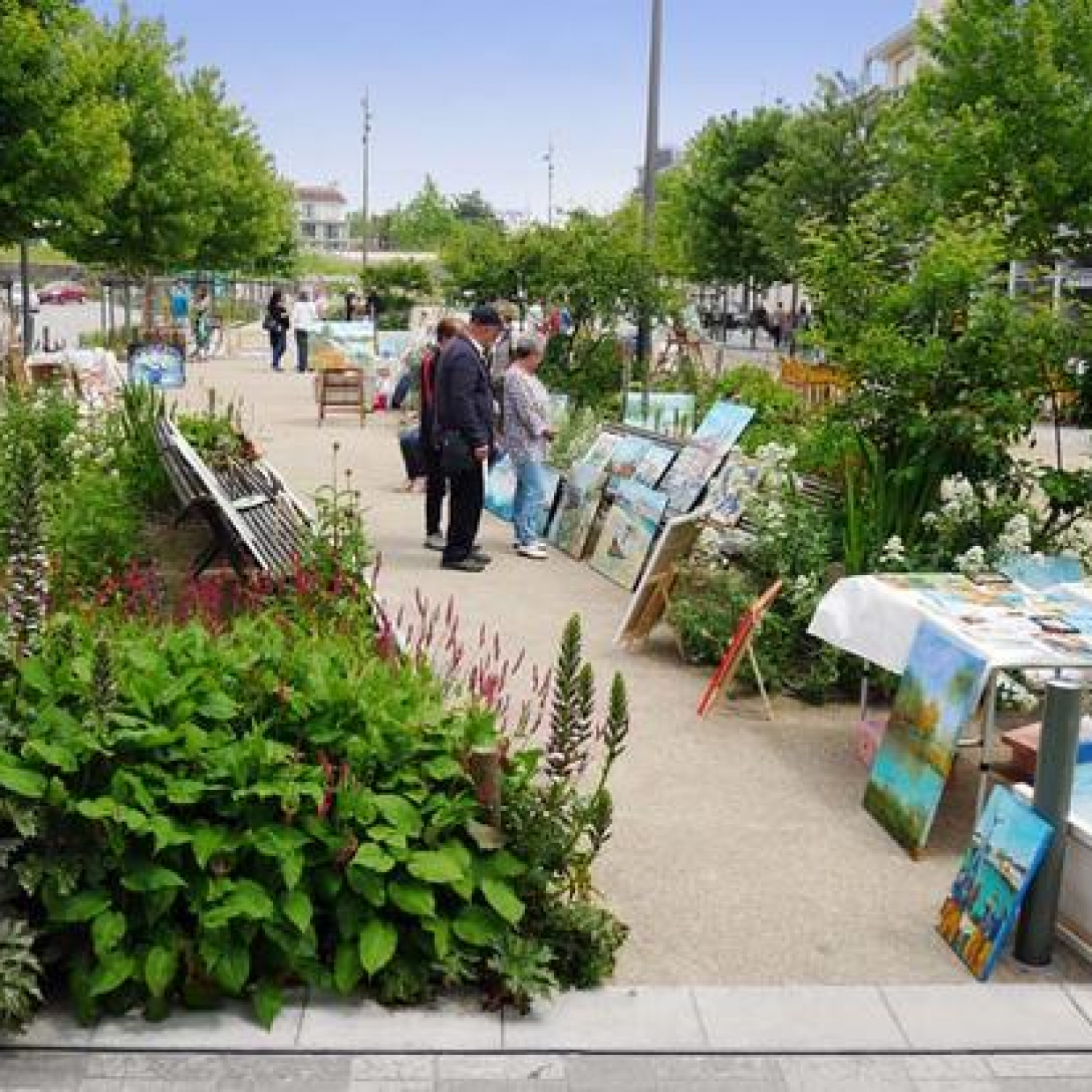 L’exposition de rue « Artistes en ville »