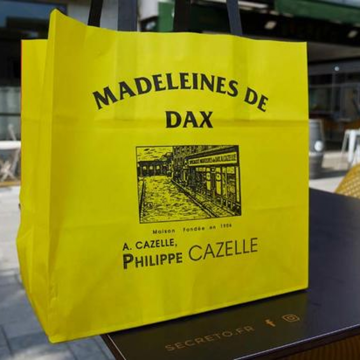 Les madeleines de la maison Cazelle