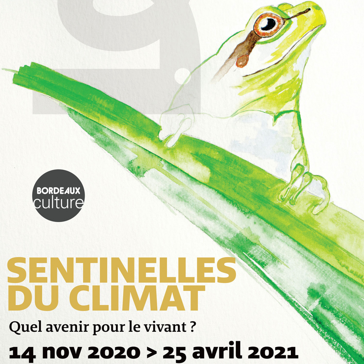 Les sentinelles du climat - Expo 2020 - affiche