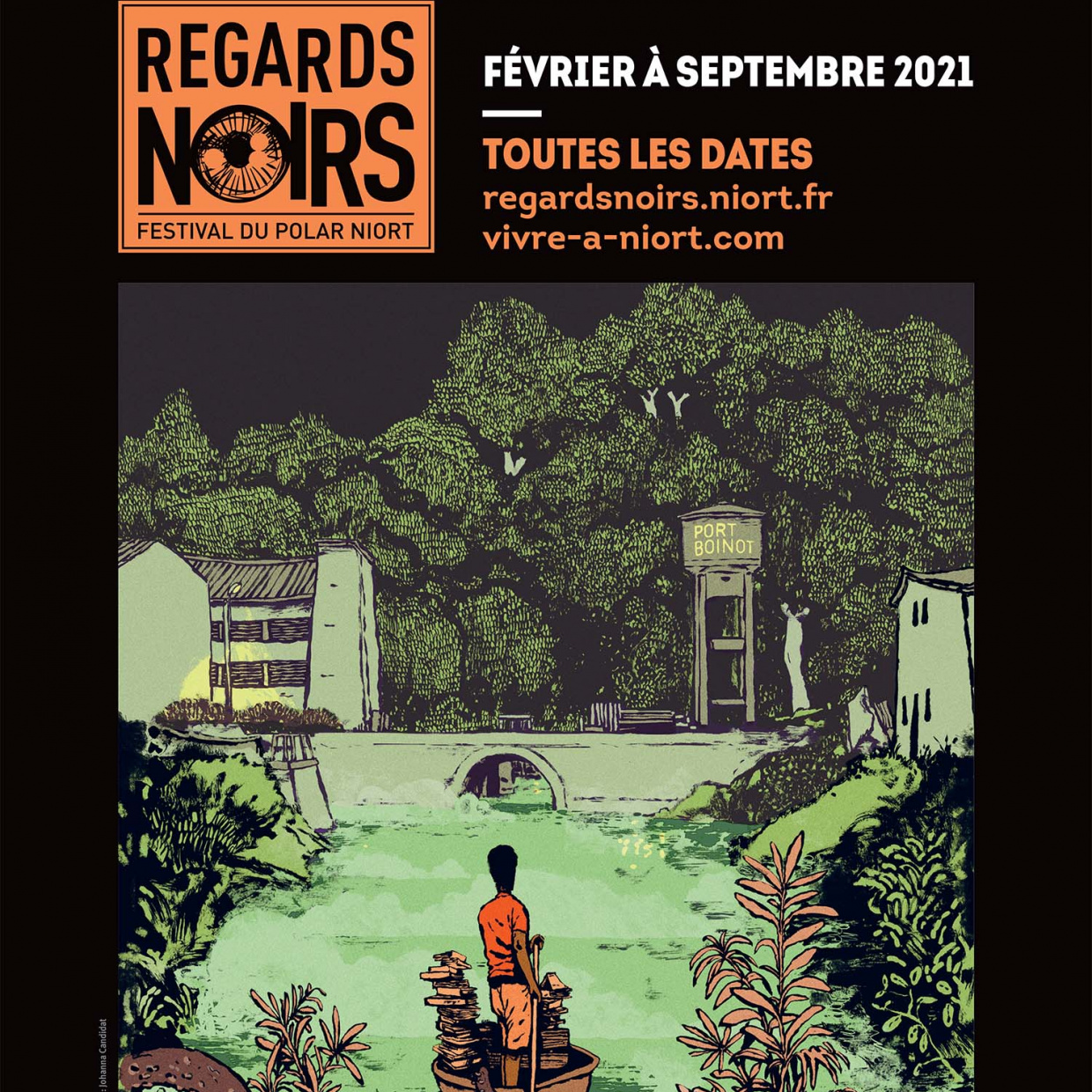 regards noirs 2021 - affiche