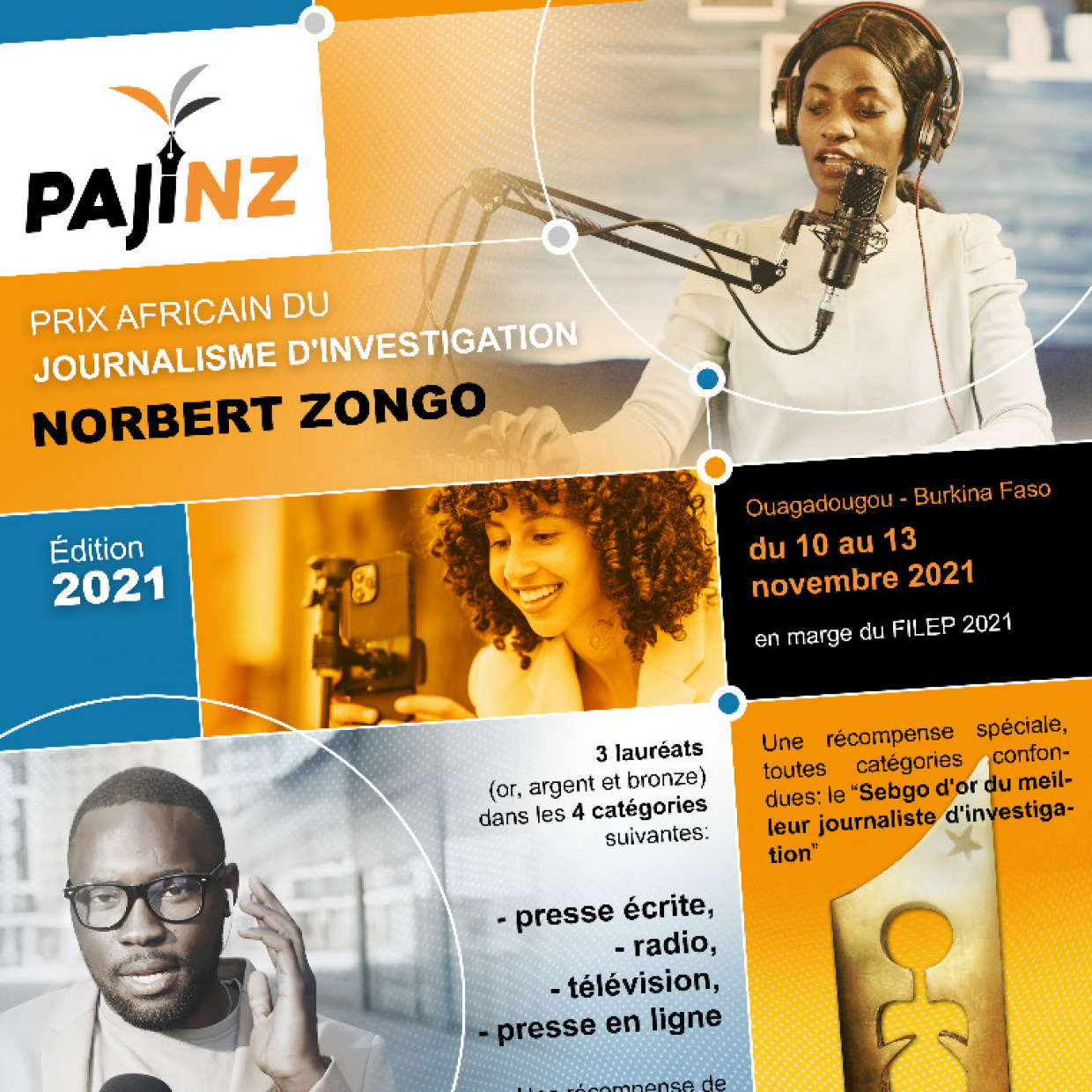 Présentation 2021 du Prix africain du journalisme PAJI-NZ