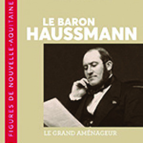 couverture du livre sur Haussmann avec titre et photo noir et blanc