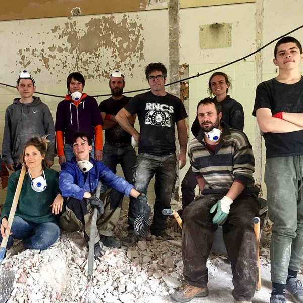 Photo des chantiers du Quartier Rouge