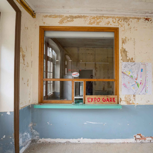 Photo du guichet de la gare