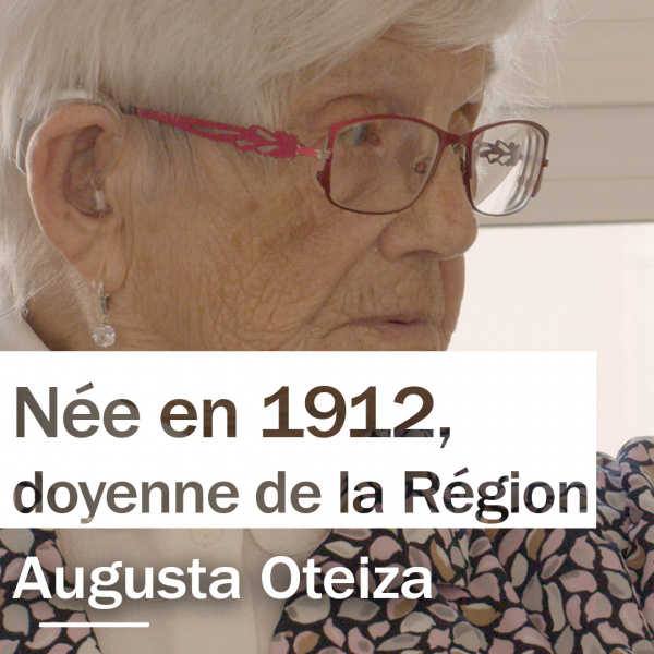 Augusta Oteiza, doyenne de la région|Néo, le portrait