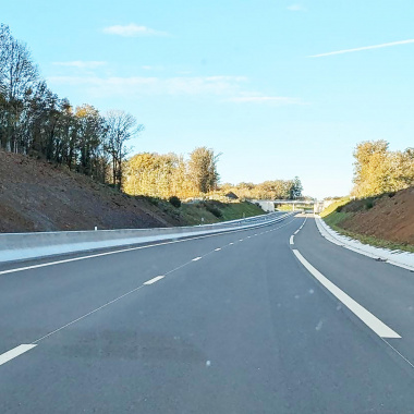 Nouveau tronçon de la RN141 entre Roumazières-Loubert et Exideuil-sur-Vienne