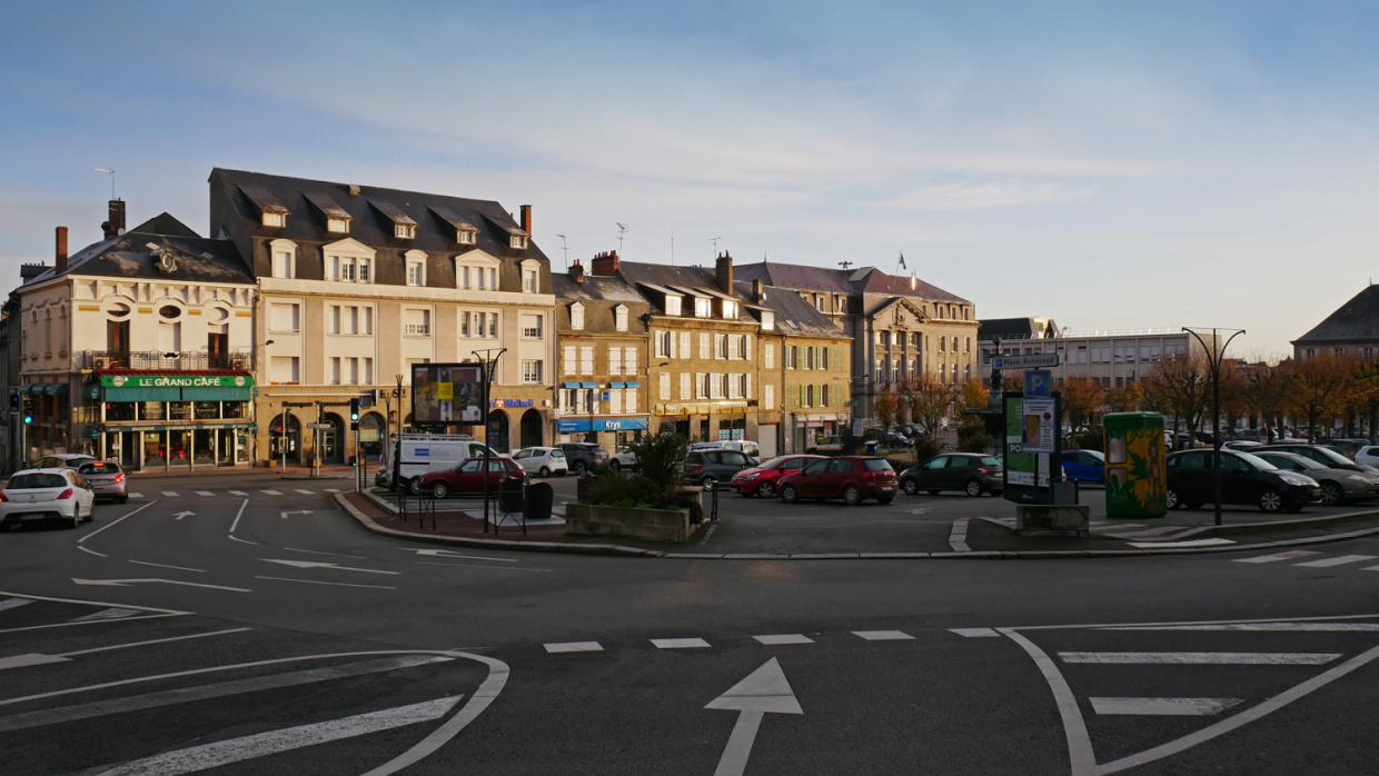Guéret, Place Bonnyaud