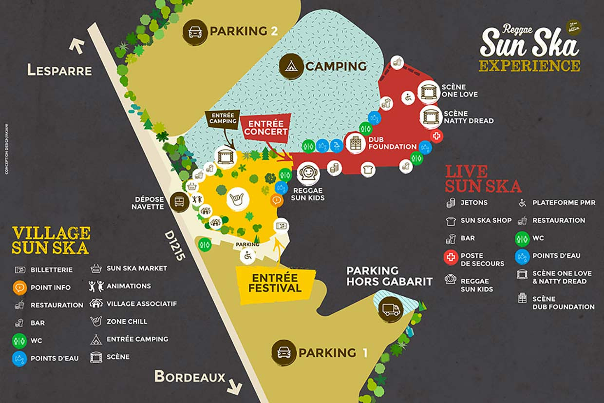 L'expérience "festivalier" repensée du Reggae Sun Ska 2018