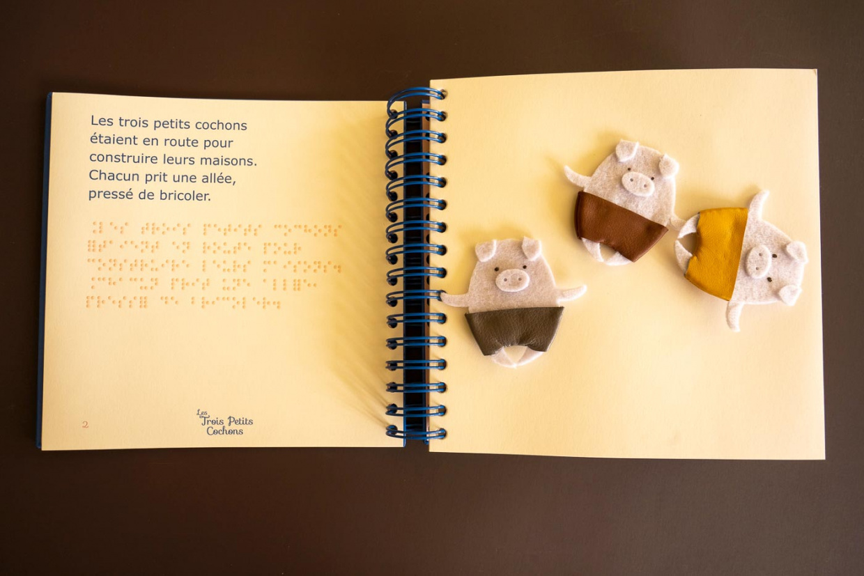 Les 3 petits cochons - Mes mains en or