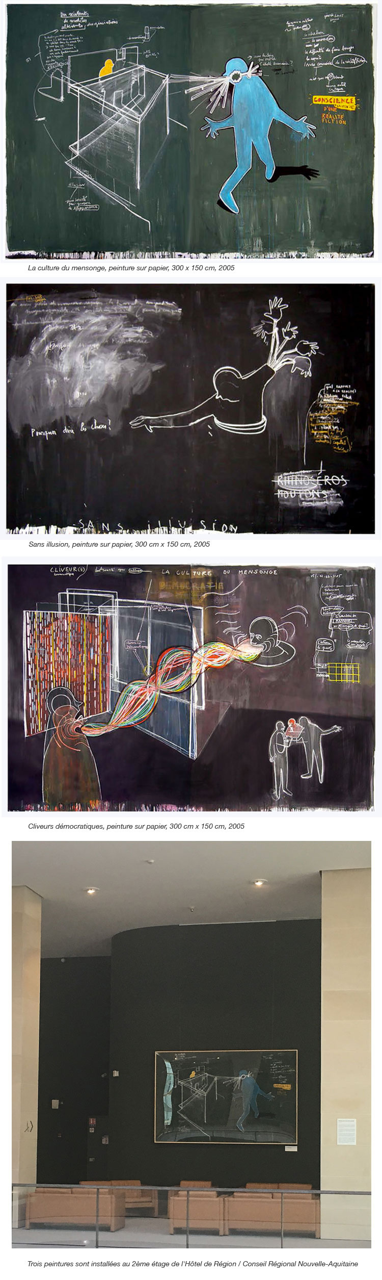 Michel Herreria - 3 oeuvres