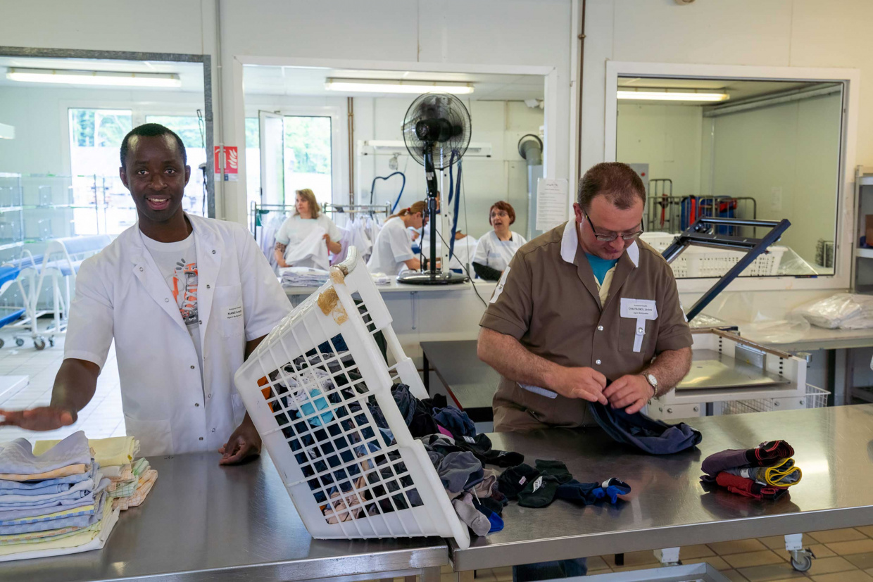 Photo du pressing de l'Avehc