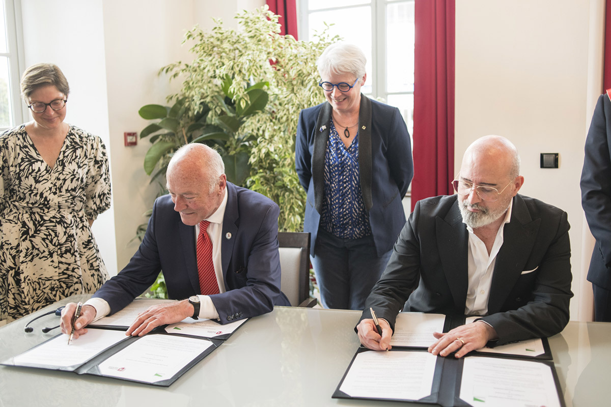 Signature du Protocole de coopération avec l'Emilie Romagne