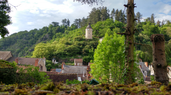 Aubusson, la tour de l'horloge