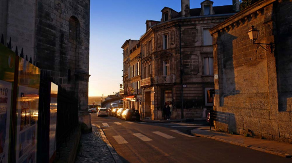 Coucher de soleil sur Angoulême