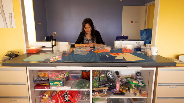 Aurélie, chef d'atelier - Mes mains en or