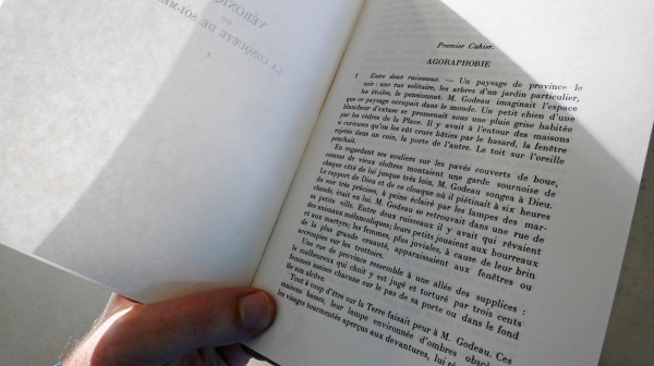 Page d'un livre de Marcel Jouhandeau