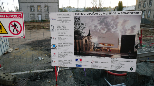 Le chantier du musée d’art et d’archéologie