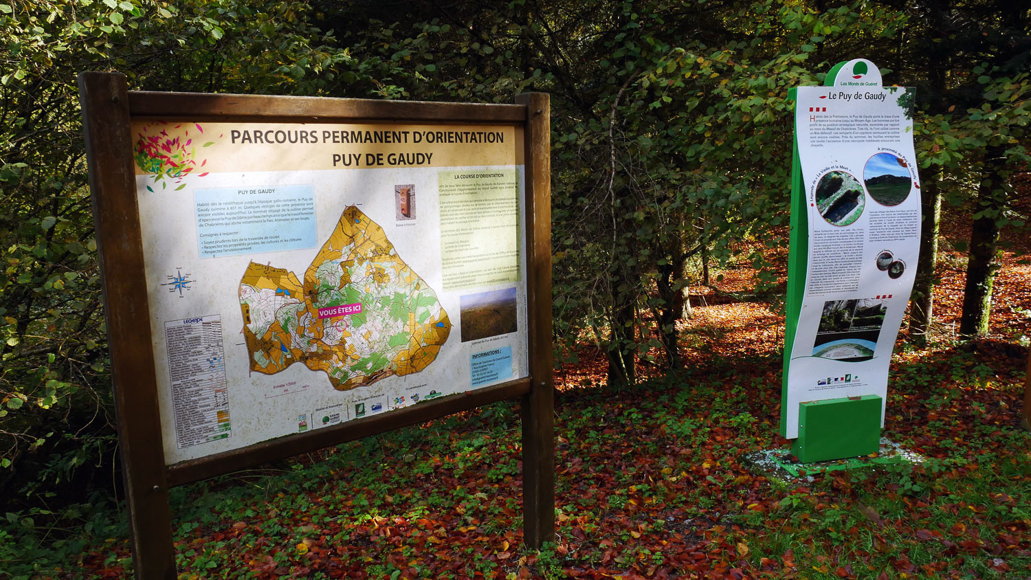 Le puy de Gaudy (647 mètres), un site naturel et archéologique