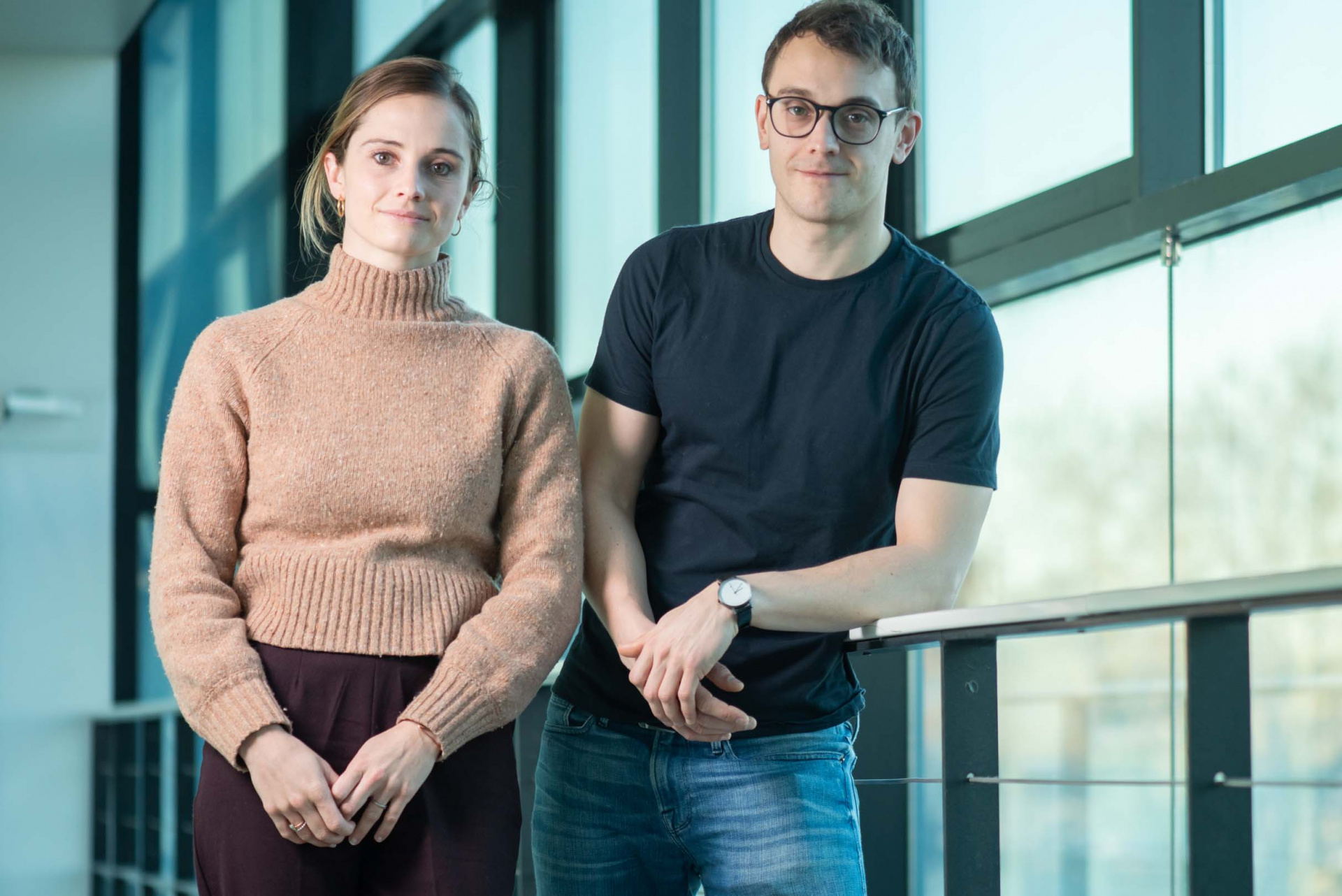 Sarah Lamaison et son associé