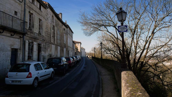 Le boulevard Aristide Briand 