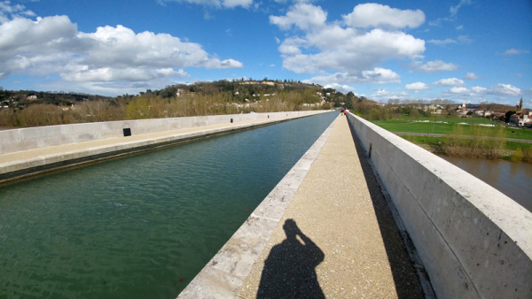 Le pont-canal d’Agen