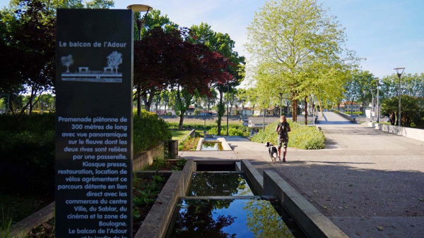 Accès au Balcon de l’Adour