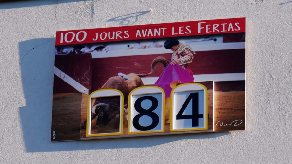 Les jours sont comptés avant la feria...